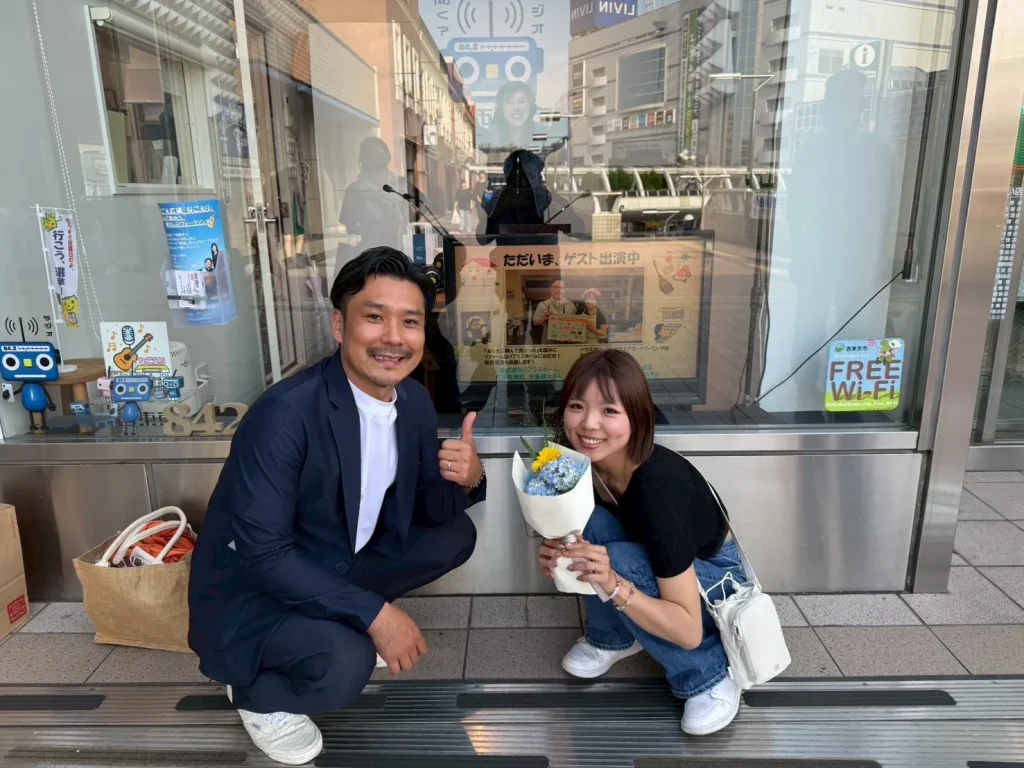 FM西東京にラジオ出演しました（さいたま市便利屋彩喜サービス小川社長と）