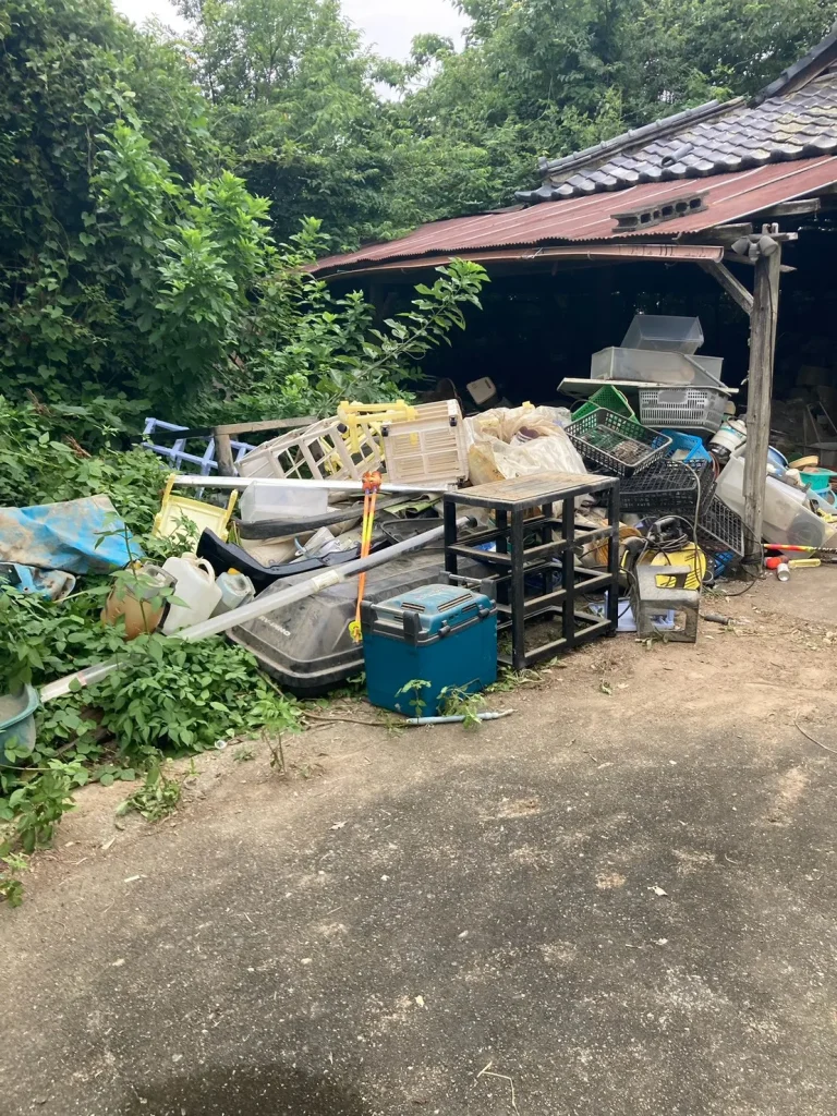 2026年8月|行田市 家屋解体(物置)施工前