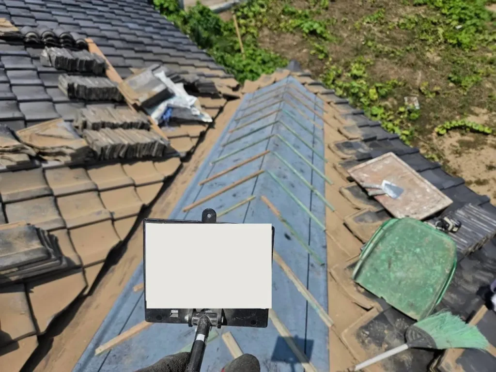 2026年8月|太田市 棟積み直し(戸建て)施工中